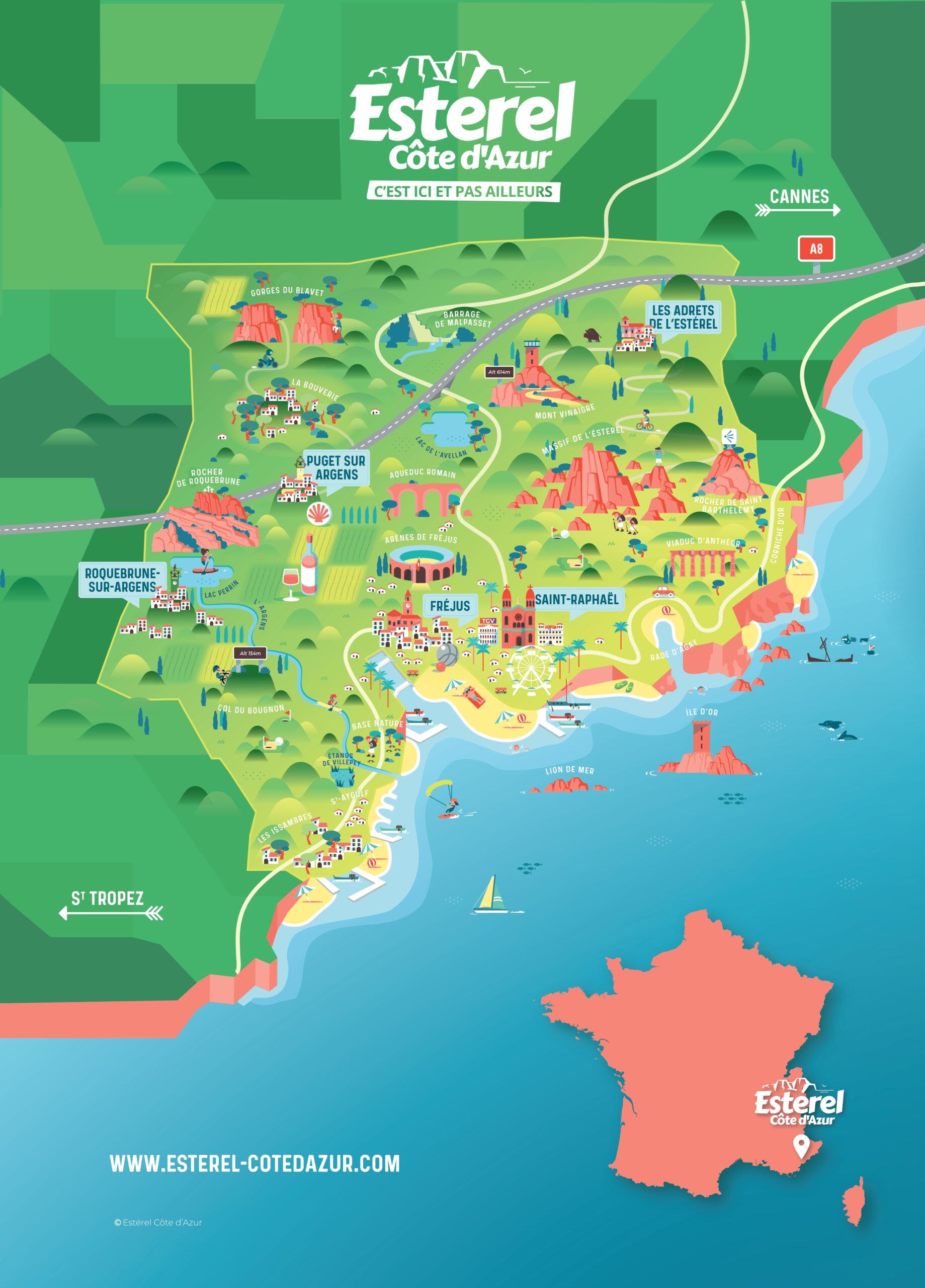 Carte du territoire 2022