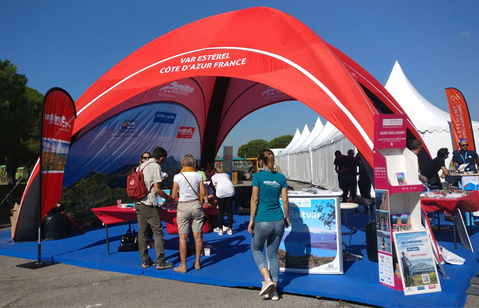 Roc d’Azur 2017 : Promotion de l’offre vélo/VTT du territoire