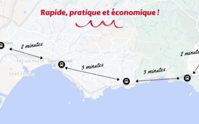 BFM Var partage nos idées d’itinéraires en train en Estérel Côte d’Azur