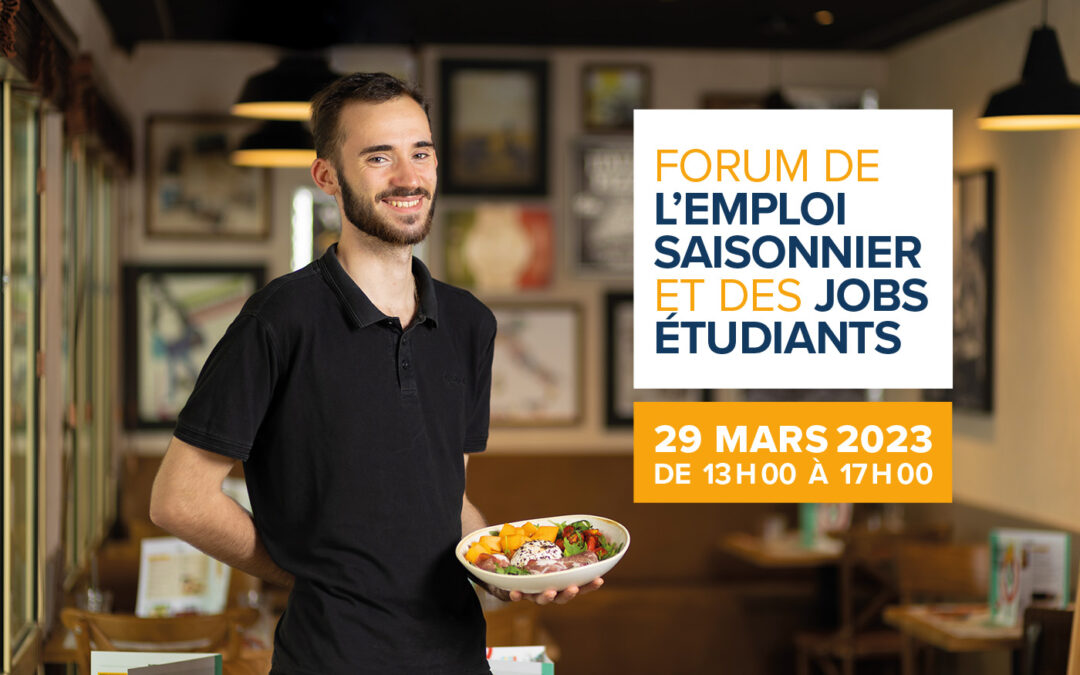 Le forum de l’emploi saisonnier et des jobs étudiants 2023 à Saint-Raphaël