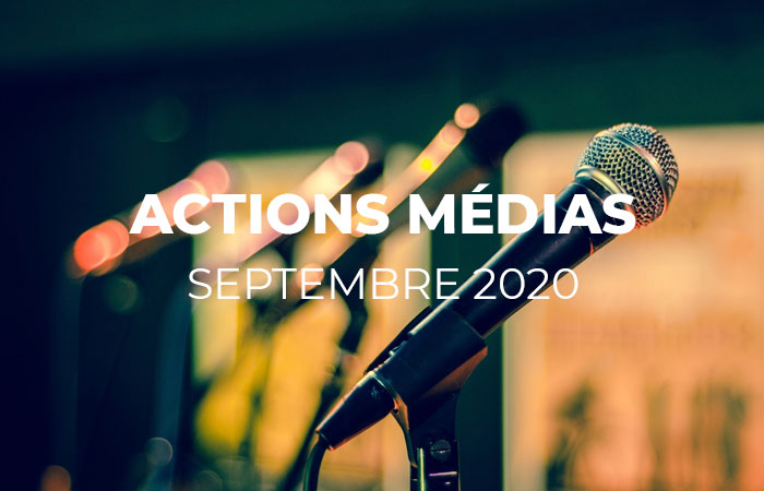 recap medias - septembre 2020