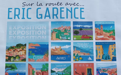 Estérel Côte d’Azur est partenaire de l’exposition « Sur la route avec Éric Garence »