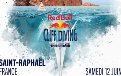 Juin 2021 : Saint-Raphaël accueille le Red Bull Cliff Diving World Series 2021